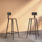 Metal Indoor/ Outdoor Counter Stools Modern Round Armless Bar Stool