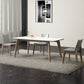 Modern 1/4/5 Pieces Dining Sintered Stone Dining Table Set with Wooden Legs for Home Clearhalo 'Dining Room Sets' 'Dining Tables & Seating' 'dining_room_set' 'furn' 'furn_dining_room_set' 'Furniture' 'furniture_dining_room_set' 'Kitchen & Dining Furniture' 'kitchen&dining_furn' 'kitchen' 1200x1200_bfae1608-88e0-4de3-8575-bc533ce856df