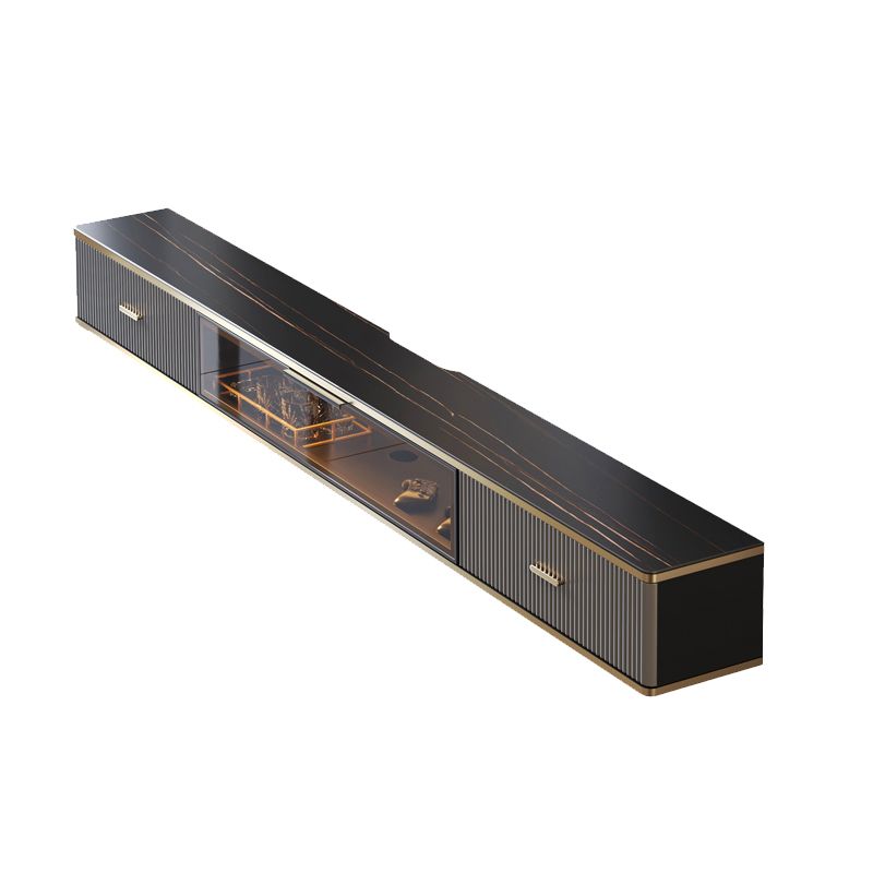 Black Slate TV Cabinet Gorgeous Style Home Wall Mounted TV Cabinet Console