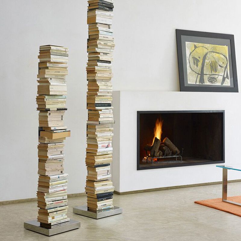 Invisible Bookcase Contemporary Style Bookshelf for Study Room and Office Clearhalo 'Bookcases' 'furn' 'furn_bookcases' 'Furniture' 'furniture_bookcases' 'kitchen' 'kitchen_bookcases' 'Living Room Furniture' 'Office Furniture' 1200x1200_bfb3d9db-a12e-4a76-9c27-948325a4f720