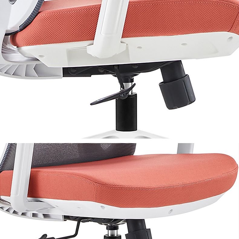 Modern Adjustable Arms Chair with Wheels Mesh-back Task Chair Clearhalo 'furn' 'furn_office_chair' 'Furniture' 'Office Chairs' 'Office Furniture' 'office_chair' 1200x1200_bfb5358a-8192-4c29-965b-346e0dec7780