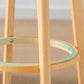 Nordic Solid Wood Bar Stools Upholstered Indoor Bar Stool with Natural Base Clearhalo 'Bar Furniture' 'Bar Stools' 'bar_stools' 'furn' 'furn_bar_stools' 'Furniture' 'Kitchen & Dining Furniture' 1200x1200_bfb5dc9e-fb8f-4f16-9b78-97c4c96c2bfb