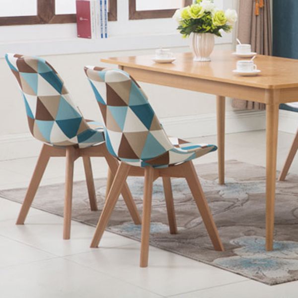 Upholstered Scandinavian Conference Room Side Chair Matte Finish Parsons Dining Chairs Clearhalo ' kitchen&dining_furn' 'Dining Chairs' 'Dining Tables & Seating' 'dining_chair' 'Furniture' 'furniture_dining_chair' 'Kitchen & Dining Furniture' 'kitchen' 1200x1200_bfb99c33-b440-4252-827d-a3775c270bee