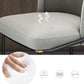 Kitchen Upholstered Side Chair Glam Style Parsons Armless Chair