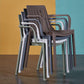 Contemporary Style Stackable Chairs Dining Plastic Arm Chair for Kitchen Clearhalo 'Dining Chairs' 'Dining Tables & Seating' 'dining_chair' 'furn' 'furn_dining_chair' 'Furniture' 'furniture_dining_chair' 'Kitchen & Dining Furniture' 1200x1200_bfbab237-4ccf-46be-b3f1-fa61cf552664