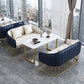 Glam Style Sintered Stone Dining Set 1/2/3/4/5 Pieces Dining Table Set for Home Use Clearhalo 'Dining Room Sets' 'Dining Tables & Seating' 'dining_room_set' 'furn' 'furn_dining_room_set' 'Furniture' 'Kitchen & Dining Furniture' 1200x1200_bfbb96f0-00ae-4b5e-9b0c-863c7b2970ff