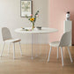 Contemporary White Stone Table Round Dining Table for Kitchen Clearhalo 'Dining Tables & Seating' 'Dining Tables' 'dining_table' 'furn' 'furn_dining_table' 'Furniture' 'Kitchen & Dining Furniture' 1200x1200_bfbe4588-061b-4715-aae0-8bb034e7f326