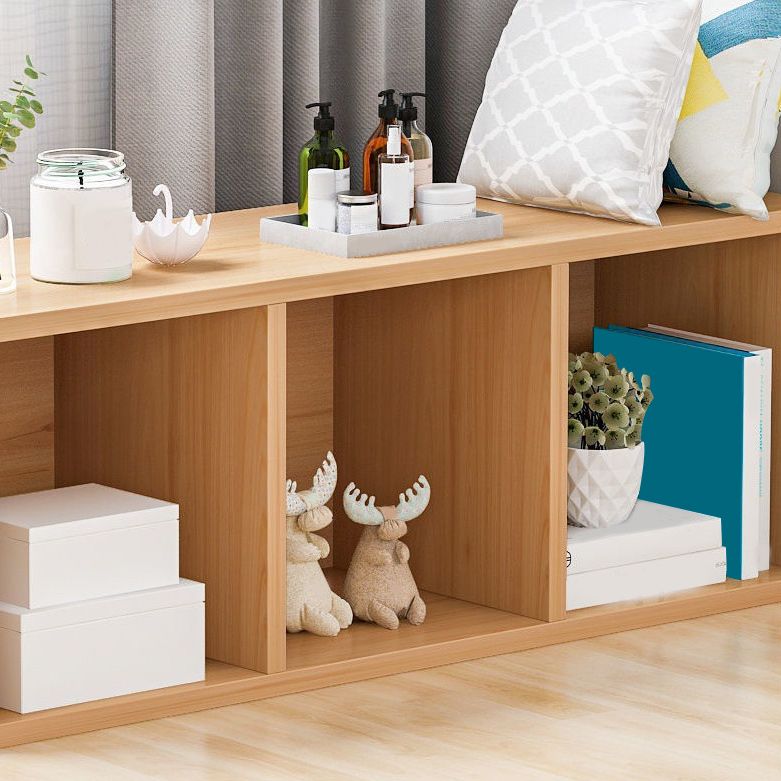 Console TV in legno alta da 11,8 pollici scandinave con spazio di archiviazione