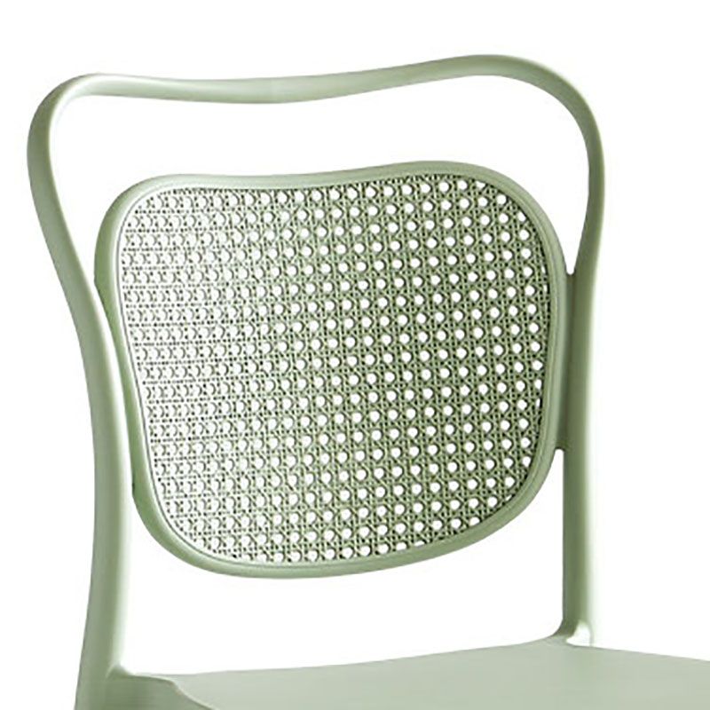 Scandinavian Design Plastic Dining Armless Chairs for Home Open Back Side Chair Clearhalo ' kitchen&dining_furn' 'Dining Chairs' 'Dining Tables & Seating' 'dining_chair' 'furn' 'furn_dining_chair' 'Furniture' 'furniture_dining_chair' 'Kitchen & Dining Furniture' 'kitchen' 1200x1200_bfc0f7e7-4787-4067-bf69-0d19f9fd7ff1