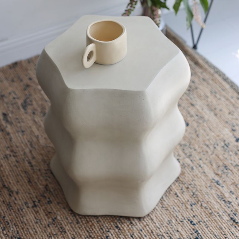 14.6" Wide Metal Block Side Table Geometric Sofa Side Accent Table Clearhalo 'Coffee & Accent Tables' 'End & Side Tables' 'end_side_tables' 'furn' 'furn_end_side_tables' 'Furniture' 'Living Room Furniture' 1200x1200_bfc8ef38-94e8-4f61-a93e-169cef4d4e9e