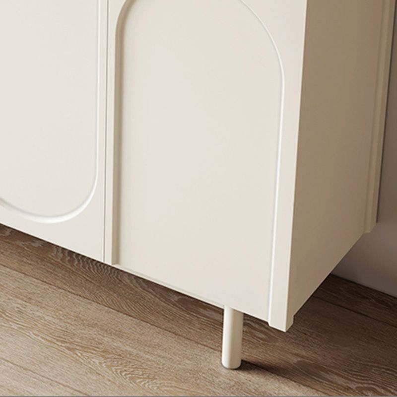 Sideboard di rettangolo moderno Rettangolo Sideboard di archiviazione in legno con porta