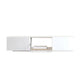 Faux Wood TV Console Contemporary White 2 / 4 Drawers Media Console Clearhalo 'furn' 'furn_tv_stands_entertainment_centers' 'Furniture' 'Living Room Furniture' 'TV Stands & Entertainment Centers' 'TV Stands & Media Storage Furniture' 'tv_stands_entertainment_centers' 1200x1200_bfcf9dda-b4b4-48a0-a22b-f21fccff93dc