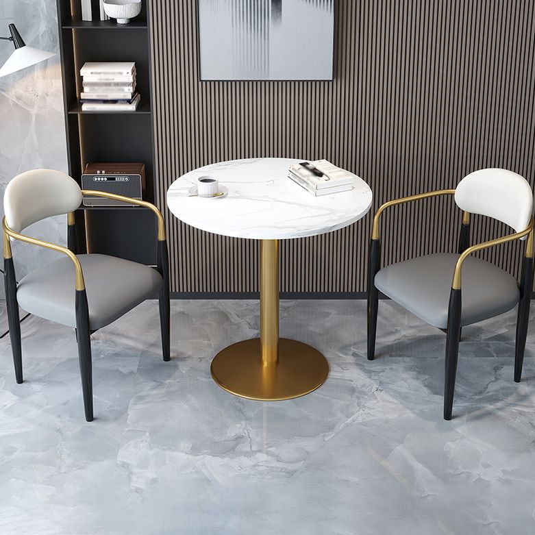 Modern Arm Chair Leather Open Back Dining Chair for Dining Room Clearhalo 'Dining Chairs' 'Dining Tables & Seating' 'dining_chair' 'furn' 'furn_dining_chair' 'Furniture' 'furniture_dining_chair' 'Kitchen & Dining Furniture' 1200x1200_bfcfc435-611c-434f-86d4-05a60e96293a