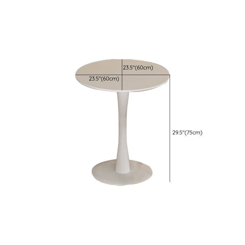 キッチン用のモダンな丸いダイニングテーブルセット1/3ピースダイニングセット