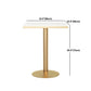 Metal Traditional Luxury Round Table White Stone Top Table with Pedestal Base Clearhalo 'Dining Tables & Seating' 'Dining Tables' 'dining_table' 'furn' 'furn_dining_table' 'Furniture' 'Kitchen & Dining Furniture' 1200x1200_bfd3bd57-a591-4740-a40a-4b7ab0384c65