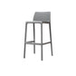 Nordic Style Bar-stool Plastic Counter Bar Stool with 4 Legs for Home