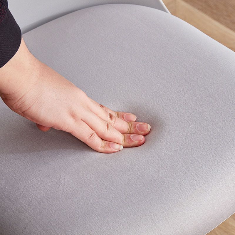 Upholstered Dining Chair Modern Style Plastic Side Chair for Dining Room Clearhalo 'Dining Chairs' 'Dining Tables & Seating' 'dining_chair' 'furn' 'furn_dining_chair' 'Furniture' 'furniture_dining_chair' 'Kitchen & Dining Furniture' 1200x1200_bfd75e02-288e-4a3a-bf7e-2edeb935b06c