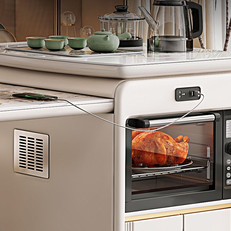 Glam Kitchen Stone Furniture 2/3/5/6/7 Pcs Standard Height Versatile Dining Room Table Set Clearhalo 'Dining Room Sets' 'Dining Tables & Seating' 'dining_room_set' 'furn' 'furn_dining_room_set' 'Furniture' 'Kitchen & Dining Furniture' 1200x1200_bfdb16dc-62f8-482b-8c3e-c3555865fc11