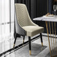 Contemporary Leather Curved Side Chair Matte Finish Parsons Chairs Clearhalo ' kitchen&dining_furn' 'Dining Chairs' 'Dining Tables & Seating' 'dining_chair' 'furn' 'furn_dining_chair' 'Furniture' 'furniture_dining_chair' 'Kitchen & Dining Furniture' 'kitchen' 1200x1200_bfe14147-4098-4a3c-8438-76cda476964c