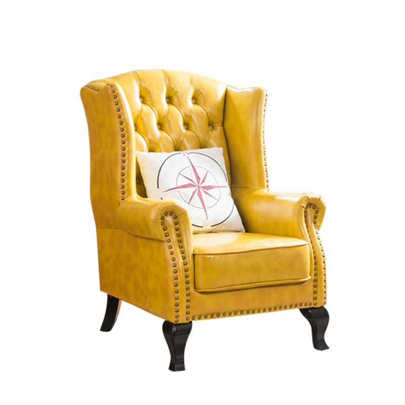 Removable Cushions Chair33.8" L x31.4"W x40.9"H Basic Four Legs Chair Clearhalo 'Accent Chairs' 'accent_chairs' 'Chairs & Seating' 'furn' 'furn_accent_chairs' 'Furniture' 'furniture_accent_chairs' 'Living Room Furniture' 1200x1200_bfe608fa-8046-4b8d-922a-55450fe4b0b6