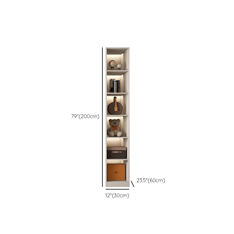 Moderne scharnierende garderobe -kast Wit gemanipuleerde houten garderobe armoire