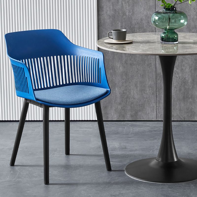 Contemporary Stone Round Top Restaurant Table Metal Base Dining Table Clearhalo 'Dining Tables & Seating' 'Dining Tables' 'dining_table' 'furn' 'furn_dining_table' 'Furniture' 'furniture_dining_table' 'Kitchen & Dining Furniture' 'kitchen' 'kitchen_dining_table' 1200x1200_bfeaadf2-9744-4819-8dd4-3baf0bdf6ed0