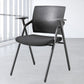 19" Wide Contemporary Desk Chair Black No Wheels Office Chair Clearhalo 'furn' 'furn_office_chair' 'Furniture' 'Office Chairs' 'Office Furniture' 'office_chair' 1200x1200_bfec264f-83ec-46c2-bea0-4e4fc62d6ebb