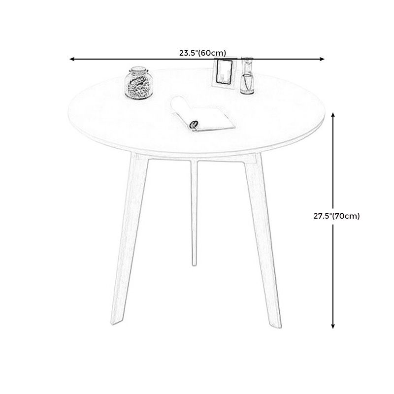 Modern Style Wooden Base Top Round Coffee Table for Apartment Clearhalo 'Coffee & Accent Tables' 'Coffee Tables' 'coffee_tables' 'furn' 'furn_coffee_tables' 'Furniture' 'furniture_coffee_tables' 'Living Room Furniture' 1200x1200_bfedb4c9-a80e-46f9-8dbe-cae2add1496d