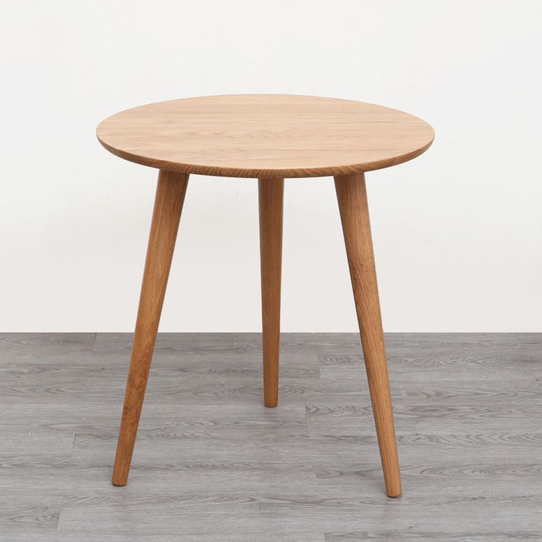 Contemporary Round Dining Table Oak Solid Wood Table with 3 Legs for Dining Room Clearhalo ' dining_table' 'Dining Tables & Seating' 'Dining Tables' 'furn' 'furn_dining_table' 'Furniture' 'furniture_dining_table' 'Kitchen & Dining Furniture' 'kitchen&dining_furn' 'kitchen' 'kitchen_dining_table' 1200x1200_bff3f7a0-2321-4b9d-8220-bec856709753
