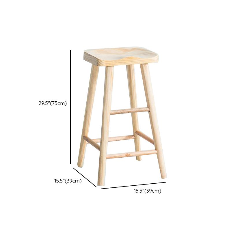 Natural Bar Table Set Industrial 1/3 Pieces Rectangle Solid Wood Counter Table Set Clearhalo 'Bar Furniture' 'furn' 'furn_home_bar_bar_sets' 'Furniture' 'Home Bars & Bar Sets' 'home_bar_bar_sets' 'Kitchen & Dining Furniture' 1200x1200_bff75610-f5a5-47c2-be50-dff8616d19a5