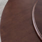 Rotatable Wooden Round Table in Brown Rubber Wood Dining Table with Pedestal Clearhalo ' dining_table' 'Dining Tables & Seating' 'Dining Tables' 'furn' 'furn_dining_table' 'Furniture' 'furniture_dining_table' 'Kitchen & Dining Furniture' 'kitchen&dining_furn' 'kitchen' 'kitchen_dining_table' 1200x1200_bffdf271-b6f8-48aa-87f1-a9d2e59133a6