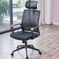 Black Mesh Office Chair Home Rotatable Desk Chair with Wheels Clearhalo 'furn' 'furn_office_chair' 'Furniture' 'Office Chairs' 'Office Furniture' 'office_chair' 1200x1200_bffdfdfa-c373-4da6-bf26-5896f5c7c658