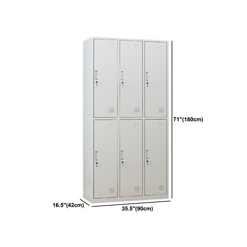 Armoire à charnière à charnière contemporaine Cabinet de garde-robe en acier pour la maison