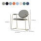 Gold Legs Dining Arm Chair Glam Dining Room Upholstered Chair Clearhalo 'Dining Chairs' 'Dining Tables & Seating' 'dining_chair' 'furn' 'furn_dining_chair' 'Furniture' 'Kitchen & Dining Furniture' 1200x1200_c0033794-6bd6-46c9-804c-809991a5fd3a