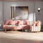 White Marble Top Coffee Table Gold Frame Coffee Cocktail Table Clearhalo 'Coffee & Accent Tables' 'Coffee Tables' 'coffee_tables' 'furn' 'furn_coffee_tables' 'Furniture' 'Living Room Furniture' 1200x1200_c006ad94-56ff-459f-8f36-8a5f69c071fd