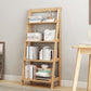 Modern Style Ladder Bookshelf Solid Wood Shelf Bookcase for Home Clearhalo 'Bookcases' 'furn' 'furn_bookcases' 'Furniture' 'furniture_bookcases' 'kitchen' 'kitchen_bookcases' 'Living Room Furniture' 'Office Furniture' 1200x1200_c007e9e0-13ee-4b76-8b61-d3c0318ca714