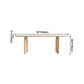 Oval Dinette Table Simplicity Style Double Pedestal Furniture for Indoor Clearhalo ' dining_table' 'Dining Tables & Seating' 'Dining Tables' 'furn' 'furn_dining_table' 'Furniture' 'furniture_dining_table' 'Kitchen & Dining Furniture' 'kitchen&dining_furn' 'kitchen' 'kitchen_dining_table' 1200x1200_c00aa362-aa9a-4baf-91c4-3ce2a36f4dcd