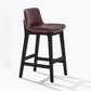 Scandinavian Indoor Solid Wood Bar Stool Upholstered Bar Stool Clearhalo 'Bar Furniture' 'Bar Stools' 'bar_stools' 'furn' 'furn_bar_stools' 'Furniture' 'Kitchen & Dining Furniture' 1200x1200_c00cd315-6bf7-484b-9db8-292db027e059