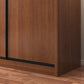 Brown Manufactured Wood Wardrobe Traditional Cabinet with Sliding Doors Clearhalo 'Armoires & Wardrobes' 'armoires_wardrobes' 'Bedroom Furniture' 'furn' 'furn_armoires_wardrobes' 'Furniture' 1200x1200_c00decdf-7423-448c-ae6c-67ee62569f6e
