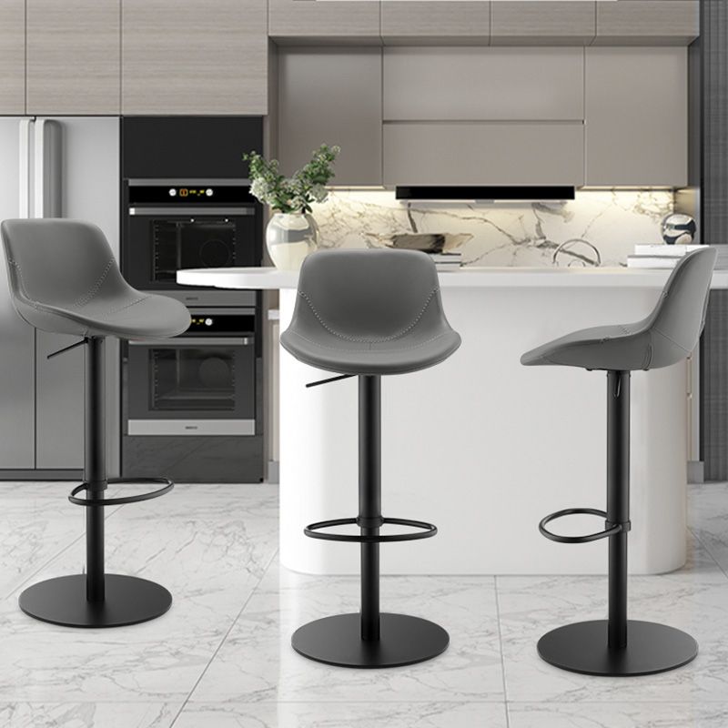Industrial Backrest Bar Stool Swivel Adjustable Counter Stool for Bristol