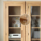 Solid Wood Display Cabinet Modern Style Glass Door with Adjustable Shelf Clearhalo 'Display & China Cabinets' 'display_china_cabinets' 'furn' 'furn_display_china_cabinets' 'Furniture' 'Kitchen & Dining Furniture' 1200x1200_c0109131-e339-45e8-9227-c7316bfa2905