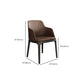Brown and Black Contemporary Upholstered Dining and Accent Chairs Clearhalo 'Dining Chairs' 'Dining Tables & Seating' 'dining_chair' 'furn' 'furn_dining_chair' 'Furniture' 'Kitchen & Dining Furniture' 1200x1200_c0115f56-f078-4fc2-8918-59260291c1d4