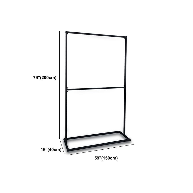 Hall per albero di metallo contemporaneo Hang Bid Lever Hall in nero