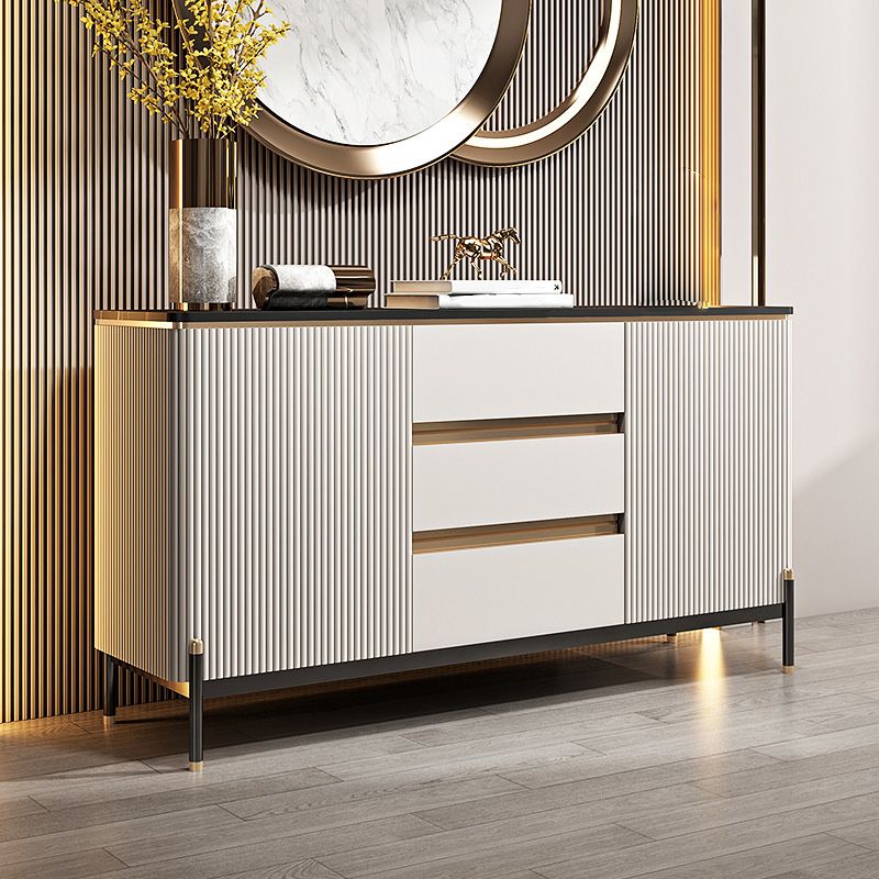 Mobili moderni sideboard buffet a 3 cassetti e sideboard a 2 porte