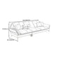 Faux Leather Cushion Back Sectional 32.68"High Pillow Top Arm Sofa with Storage Clearhalo 'furn' 'furn_sectionals' 'Furniture' 'furniture_sectionals' 'kitchen' 'kitchen_sectionals' 'Living Room Furniture' 'Sectionals' 1200x1200_c01a196b-0347-46e4-868c-2602576788b2