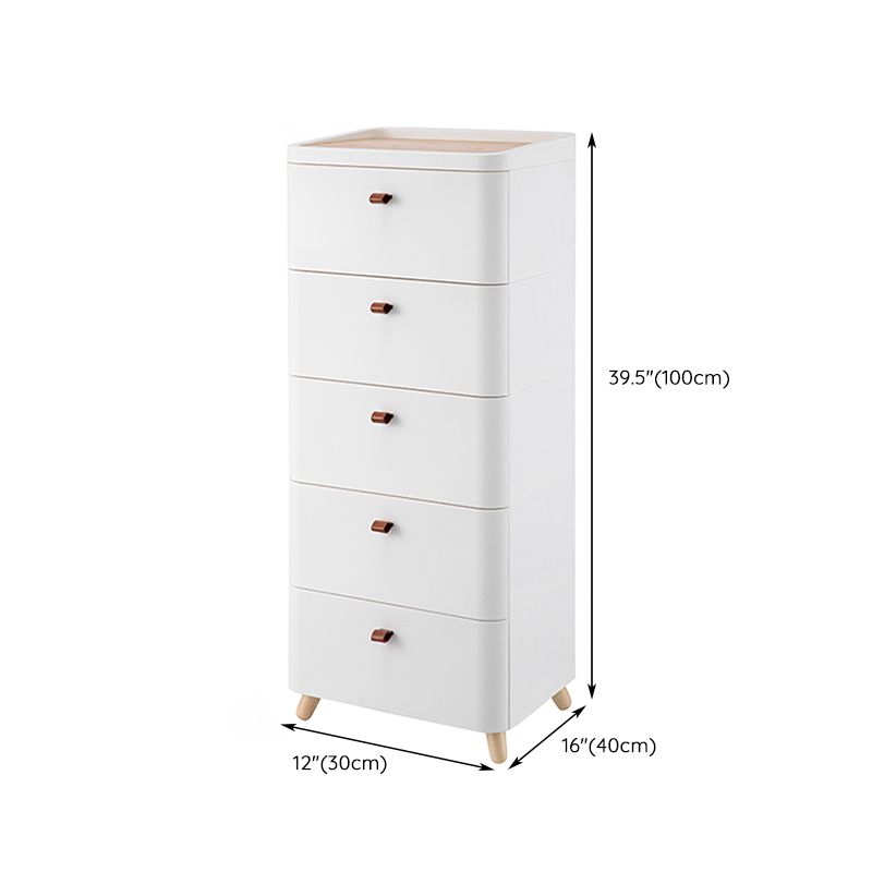 Archivo de cajones de archivos de plástico modernos para la oficina para la oficina