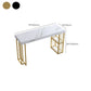 Contemporary Sintered Stone Top Counter Table with Double Pedestal Clearhalo 'Bar Furniture' 'Bar Tables' 'bar_tables' 'furn' 'furn_bar_tables' 'Furniture' 'Kitchen & Dining Furniture' 1200x1200_c01b7bb5-80d0-4856-9e0e-39fef86c9706