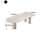 Kitchen Dining Table Modern Stone Dining Table in White and Black Clearhalo 'Dining Tables & Seating' 'Dining Tables' 'dining_table' 'furn' 'furn_dining_table' 'Furniture' 'furniture_dining_table' 'Kitchen & Dining Furniture' 'kitchen' 'kitchen_dining_table' 1200x1200_c01fd51f-03d2-4823-8969-6c3fbc7ec8cd