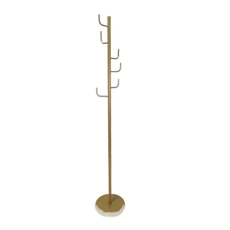 Modern Coat Rack Coat Hooks Metal Coat Hanger with Marble Bottom Clearhalo 'Entry & Mudroom Furniture' 'furn' 'furn_hall_tree_coat_racks' 'Furniture' 'Hall Trees & Coat Racks' 'hall_tree_coat_racks' 1200x1200_c022e5fe-b8bd-48bc-b597-9281e456d25f