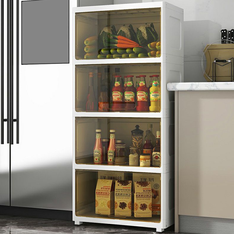 Armoire de garde-robe contemporaine avec des jambes en plastique non conservateur Armoire